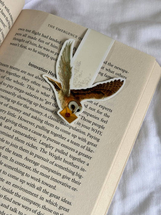 Hedwig Magnetic Vinyl Bookmark